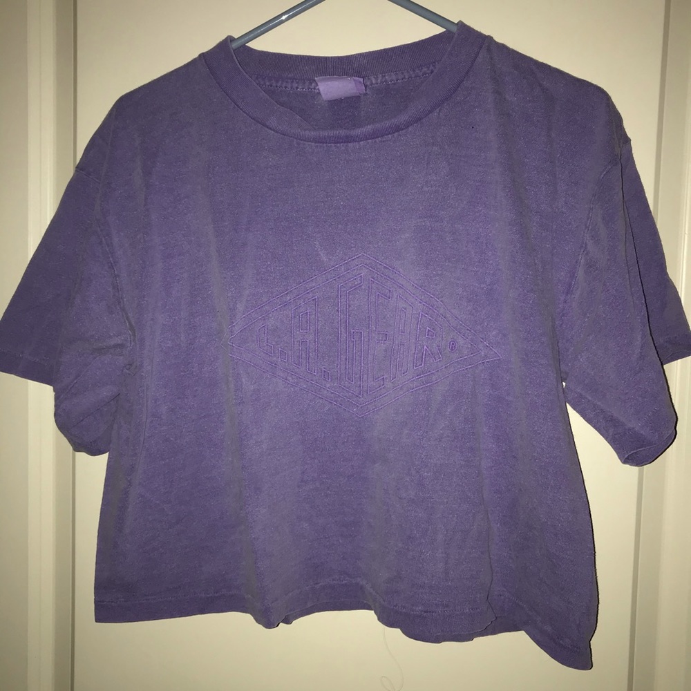 L.A GEAR vintage crop top